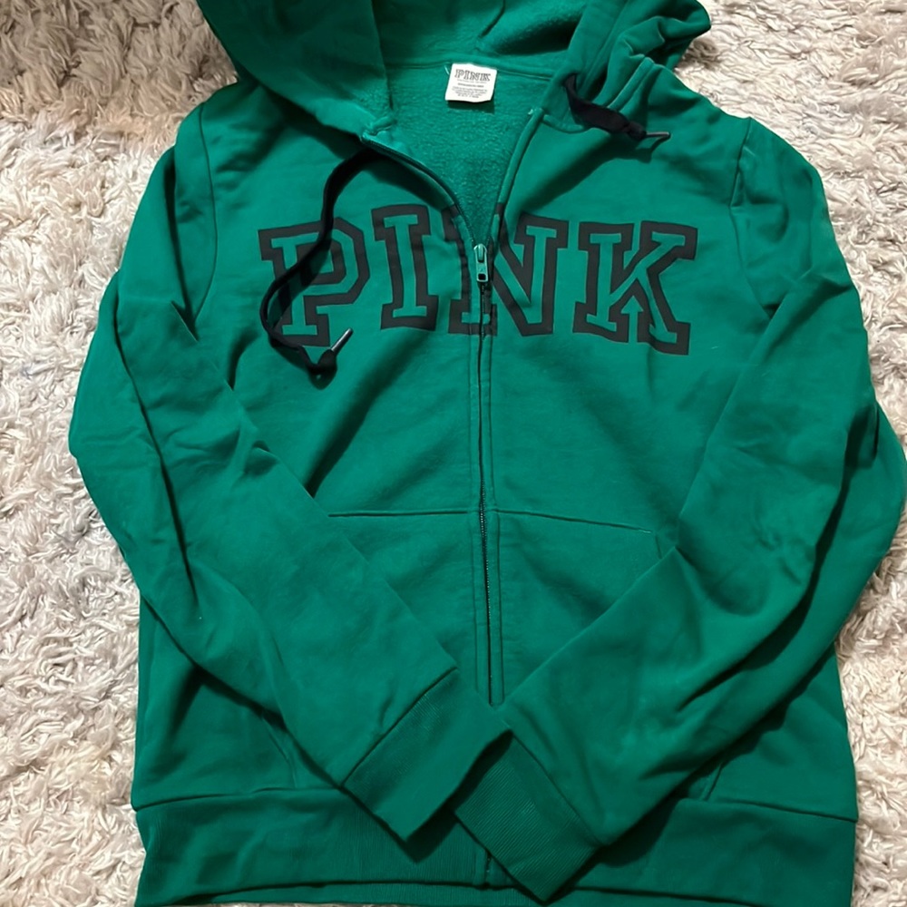 Zip up hoodie from pink. Soooo soft